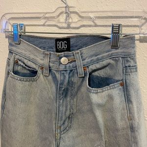 Size 24, only worn once urban outfitter bootcut jeans